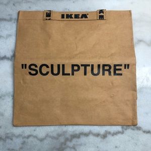 Virgil Abloh x IKEA MARKERAD medium bag